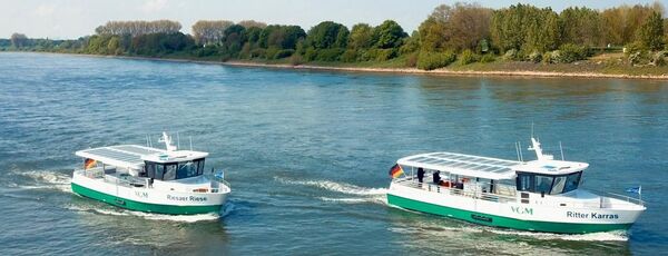 Beginn der Überführung 2 E-Fähren | Foto: Georg Keibler